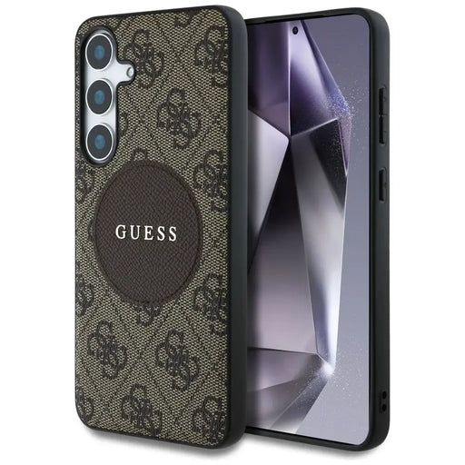 Калъф Guess 4G Round Patch Classic Logo MagSafe за Samsung