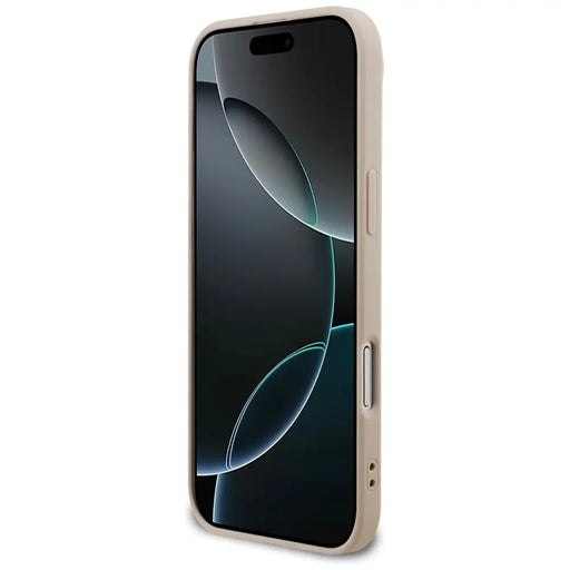 Калъф Guess 4G с голямо лого за iPhone 17 Air - розов