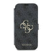Калъф Guess 4G с метално лого за iPhone 16 Pro - черен