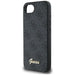 Калъф Guess 4G Script Logo MagSafe за iPhone 16e - черен