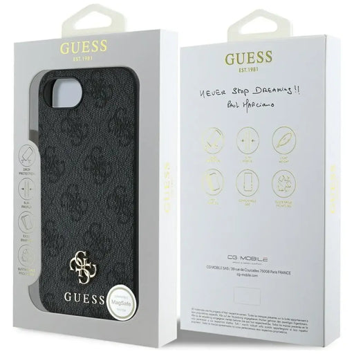 Калъф Guess 4G Small 4G и Classic MagSafe за iPhone 16e