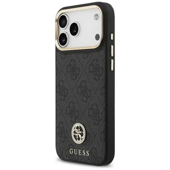 Калъф Guess 4G Strass Logo MagSafe за iPhone 17 Pro Max