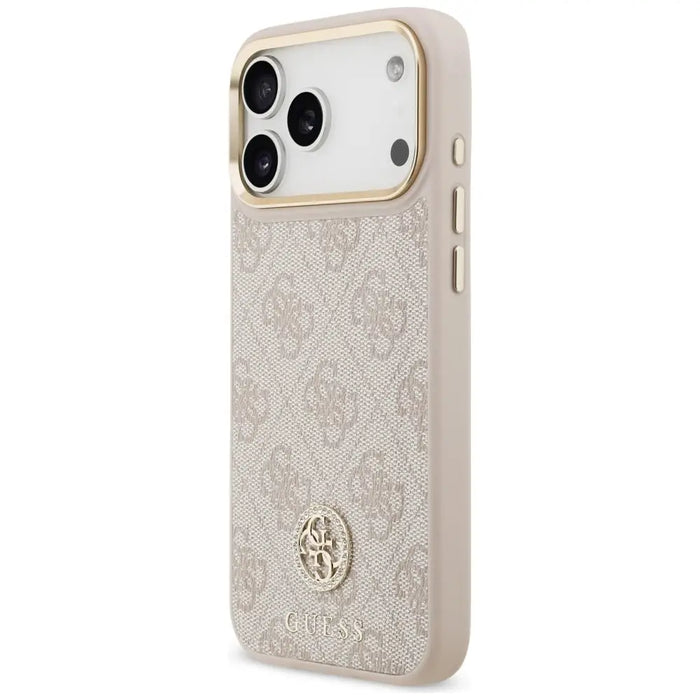 Калъф Guess 4G Strass Logo MagSafe за iPhone 17 Pro Max