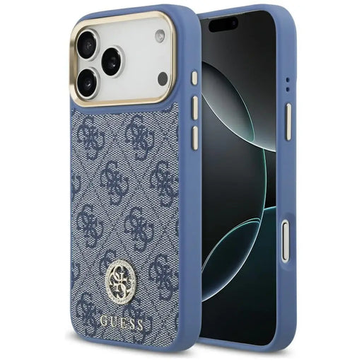 Калъф Guess 4G Strass Logo MagSafe за iPhone 17 Pro Max
