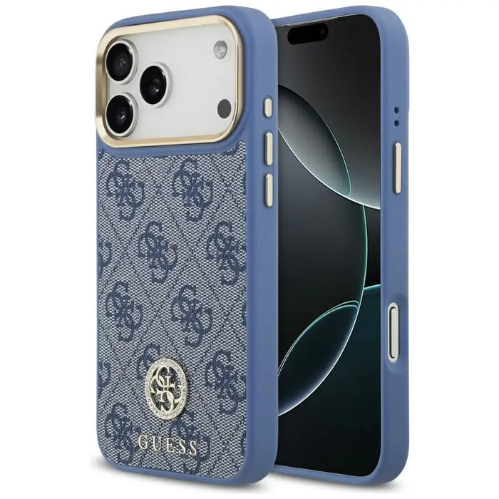 Калъф Guess 4G Strass Logo MagSafe за iPhone 17 Pro Max