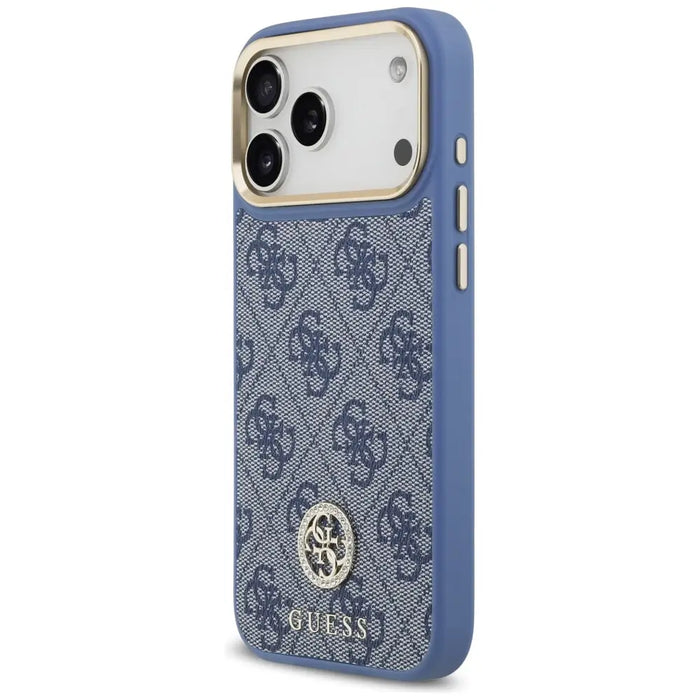 Калъф Guess 4G Strass Logo MagSafe за iPhone 17 Pro Max