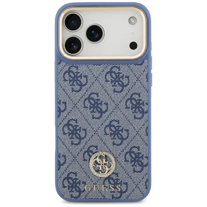 Калъф Guess 4G Strass Logo MagSafe за iPhone 17 Pro Max