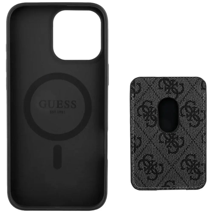 Калъф Guess 4G Stripes с портфейл Magsafe за iPhone 16 Pro