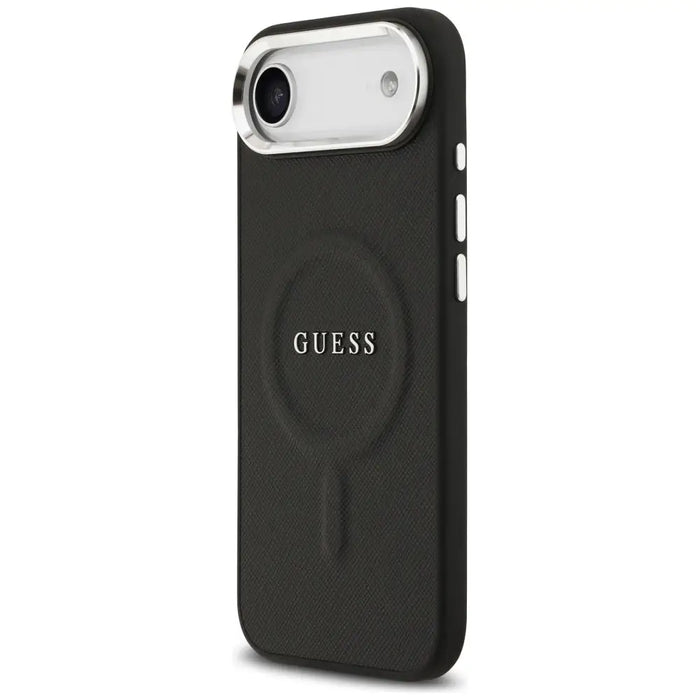 Калъф Guess Classic Logo MagSafe за iPhone Air - черен