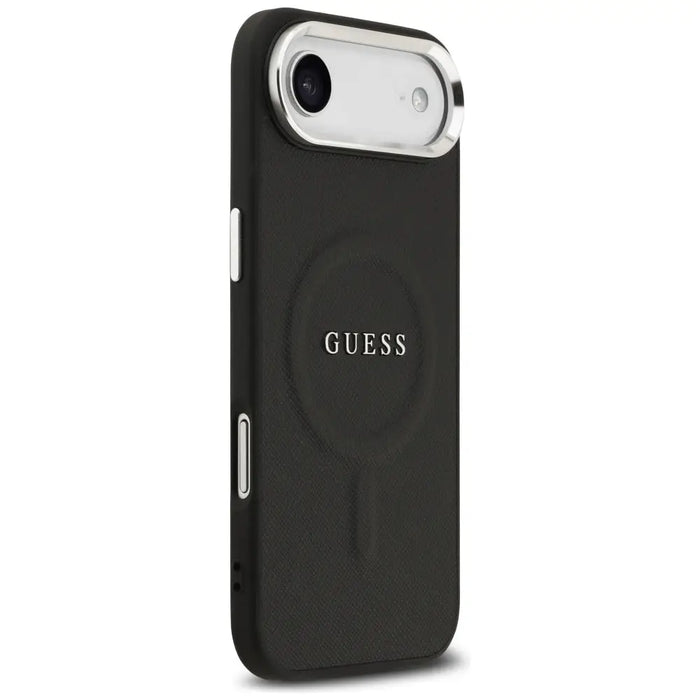 Калъф Guess Classic Logo MagSafe за iPhone Air - черен