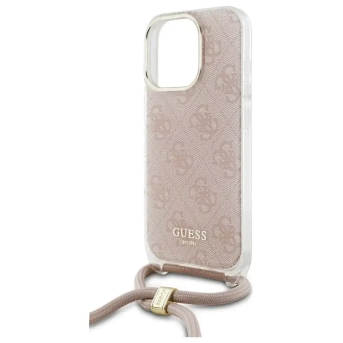 Калъф Guess Crossbody Cord 4G Print Case с шнур за iPhone