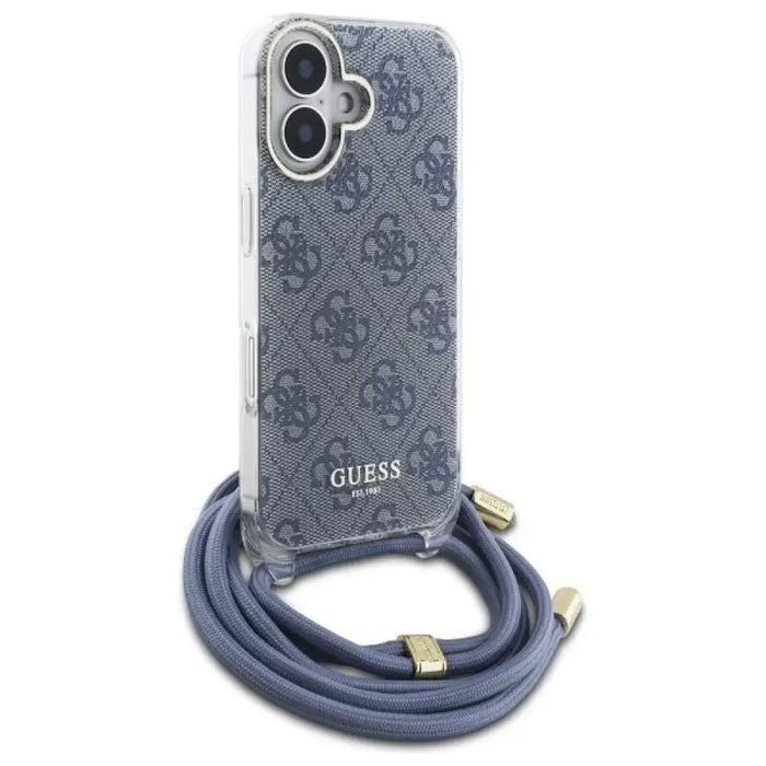 Калъф Guess Crossbody Cord 4G Print Case с шнур за iPhone