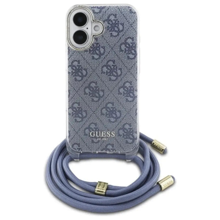 Калъф Guess Crossbody Cord 4G Print Case с шнур за iPhone