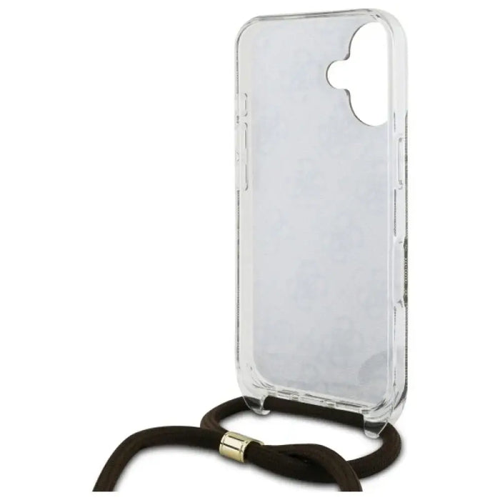 Калъф Guess Crossbody Cord 4G Print Case с въже за iPhone