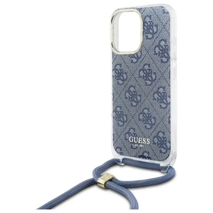 Калъф Guess Crossbody Cord 4G Print Case за iPhone 16 Pro