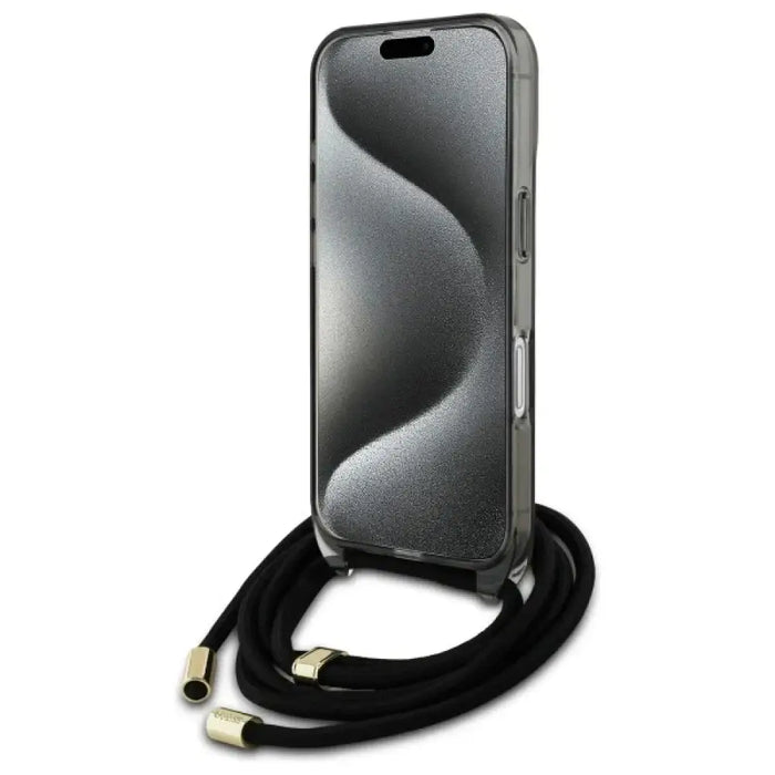Калъф Guess Crossbody Cord Script MagSafe за iPhone 16