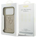 Калъф Guess Fixed Glitter Big 4G за iPhone 17 Pro - златен