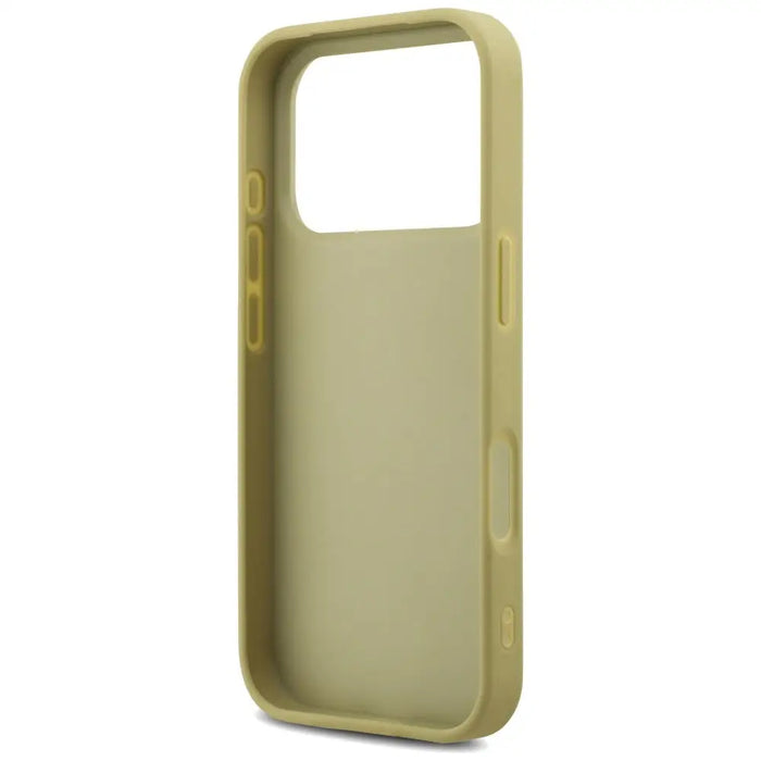 Калъф Guess Fixed Glitter Big 4G за iPhone 17 Pro - златен