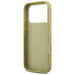 Калъф Guess Fixed Glitter Big 4G за iPhone 17 Pro - златен