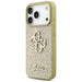 Калъф Guess Fixed Glitter Big 4G за iPhone 17 Pro - златен