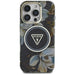 Калъф Guess Glitter Flowers Triangle Buttons MagSafe