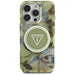 Калъф Guess Glitter Flowers Triangle Buttons MagSafe