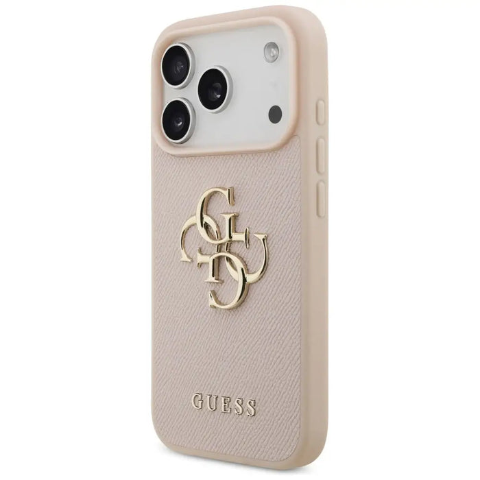 Калъф Guess Grained Big 4G & Classic Logo iPhone 17 Pro