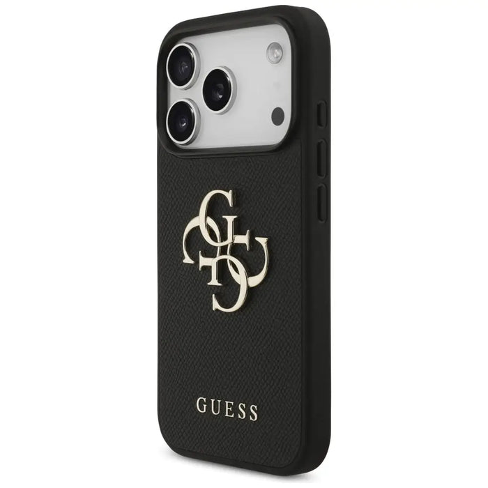 Калъф Guess Grained Big 4G & Classic Logo за iPhone 17 Pro
