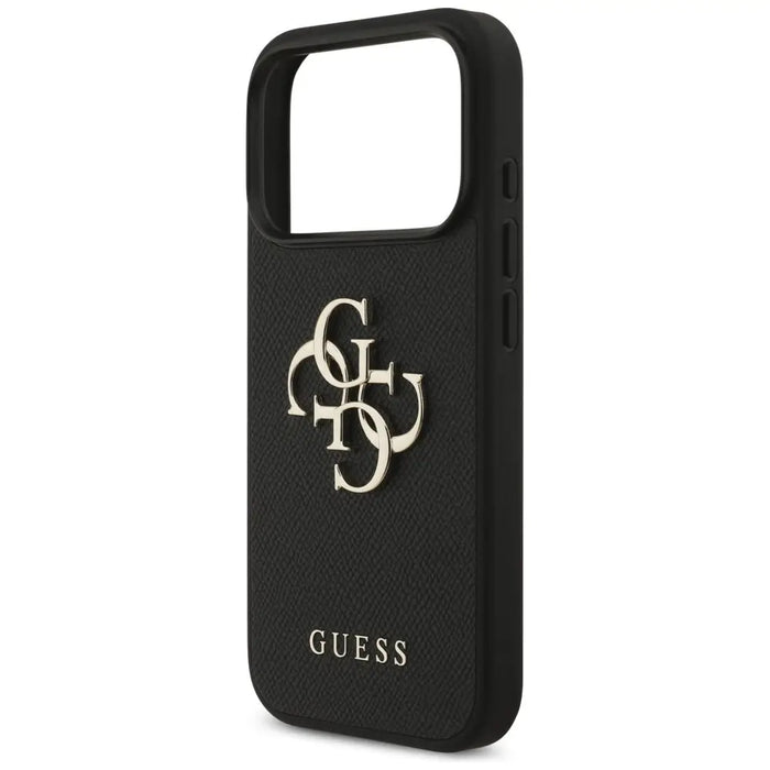 Калъф Guess Grained Big 4G & Classic Logo за iPhone 17 Pro