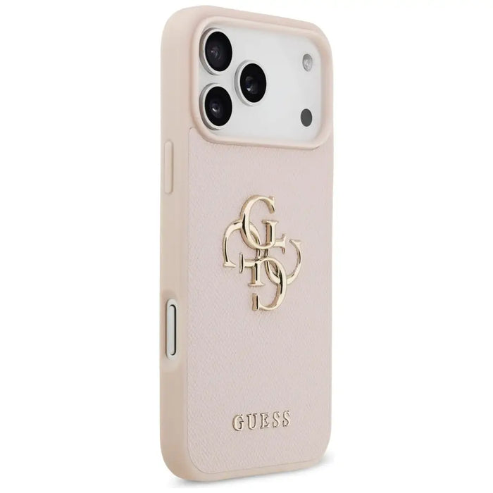 Калъф Guess Grained Big 4G & Classic Logo за iPhone 17 Pro