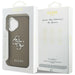 Калъф Guess Grained Big 4G Classic Logo iPhone 17 - кафяв