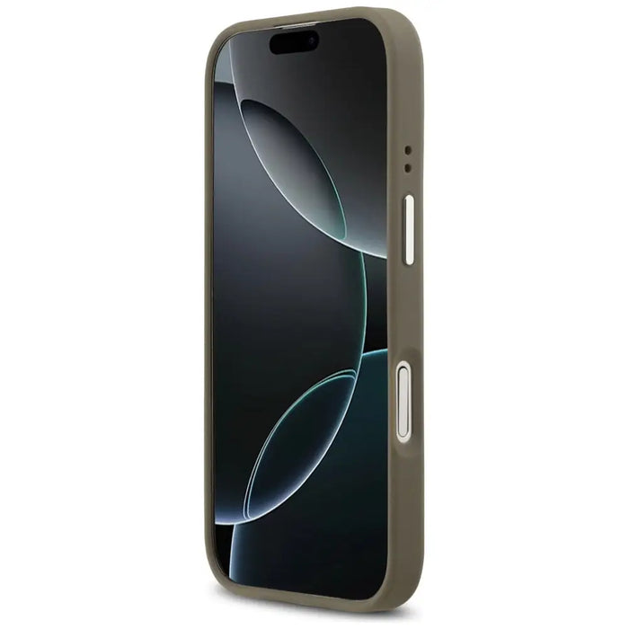 Калъф Guess Grained Big 4G Classic Logo iPhone 17 - кафяв