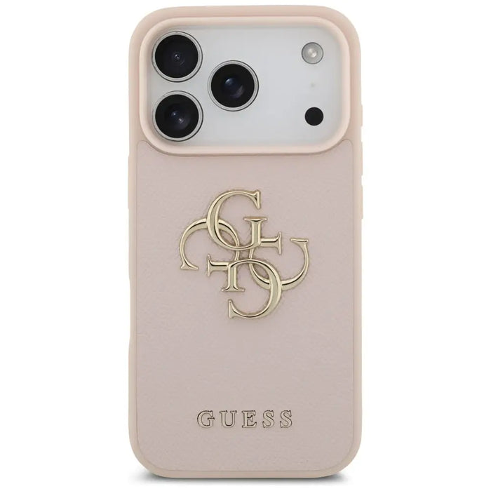 Калъф Guess Grained Big 4G & Classic Logo iPhone 17 Pro