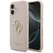 Калъф Guess Grained Big 4G & Classic Logo iPhone 17 - розов