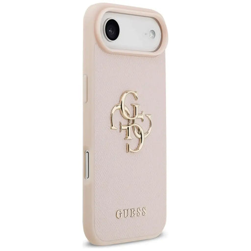Калъф Guess Grained Big 4G & Classic Logo iPhone Air - розов