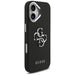 Калъф Guess Grained Big 4G Classic Logo за iPhone 17 - черен