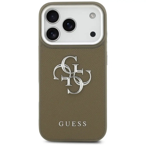 Калъф Guess Grained Big 4G Classic Logo за iPhone 17 Pro