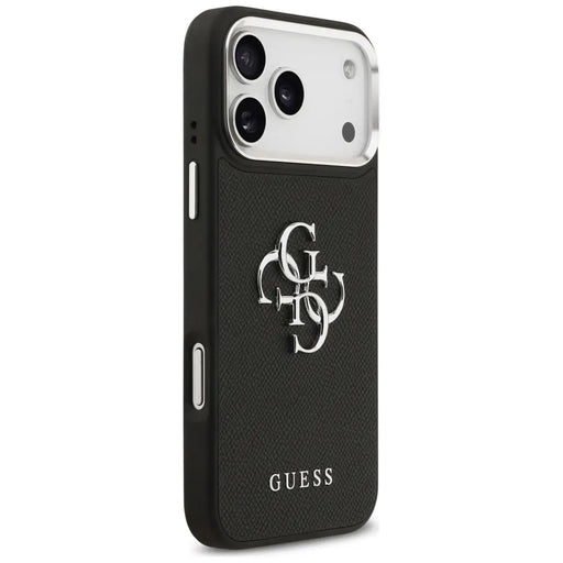 Калъф Guess Grained Big 4G Classic Logo за iPhone 17 Pro