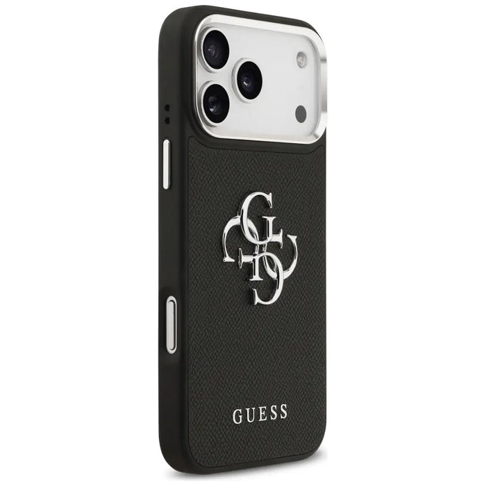 Калъф Guess Grained Big 4G Classic Logo за iPhone 17 Pro