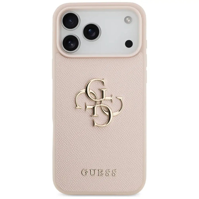Калъф Guess Grained Big 4G & Classic Logo за iPhone 17 Pro