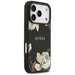 Калъф Guess Grained Flowers Classic Logo MagSafe за iPhone