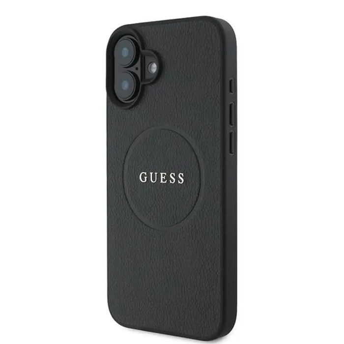 Калъф Guess Grained Gold Ring MagSafe за iPhone 16 Plus