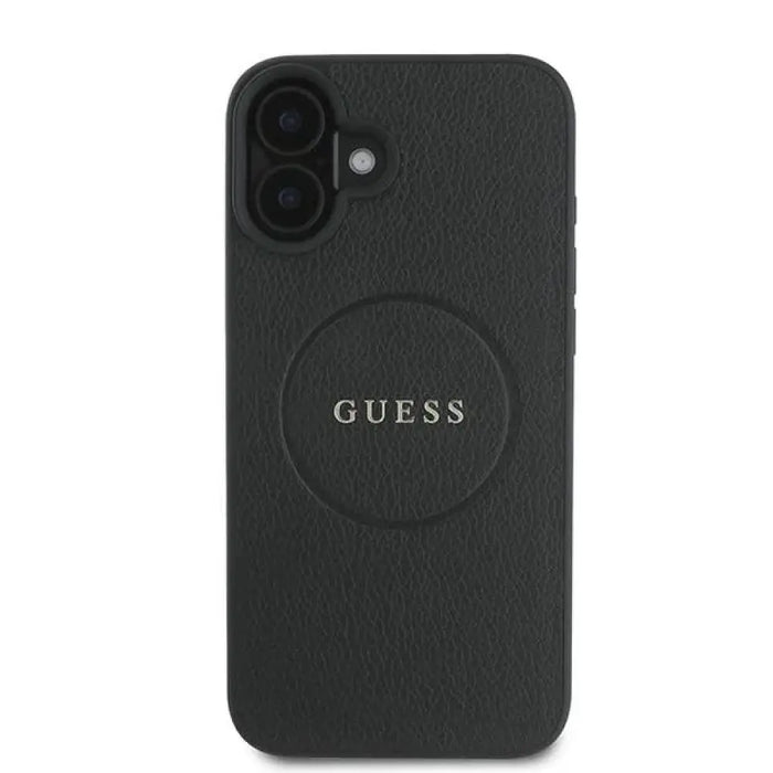 Калъф Guess Grained Gold Ring MagSafe за iPhone 16 Plus
