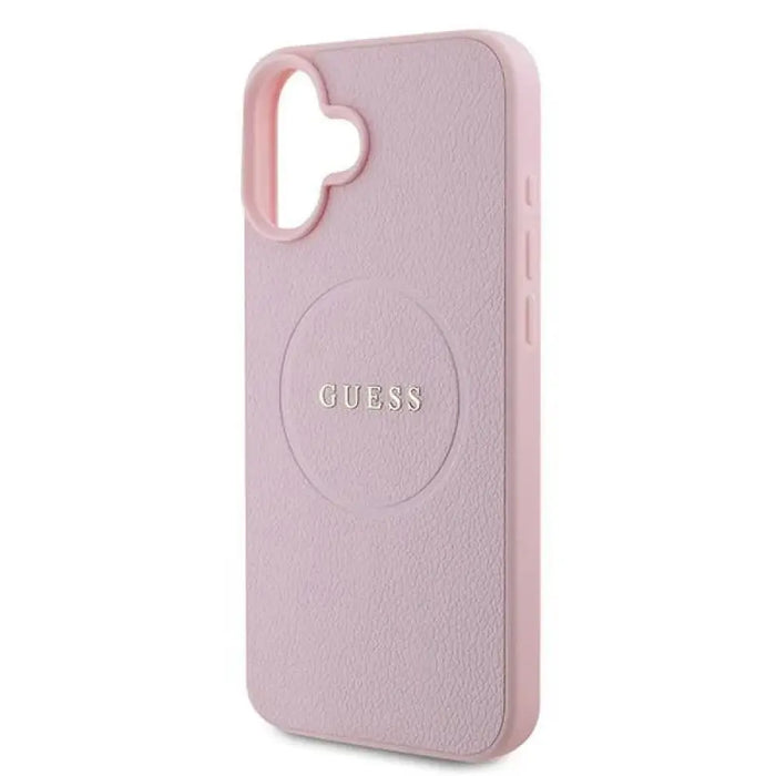 Калъф Guess Grained Gold Ring MagSafe за iPhone 16 Plus