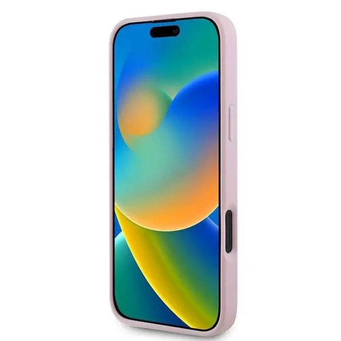 Калъф Guess Grained Gold Ring MagSafe за iPhone 16 Plus