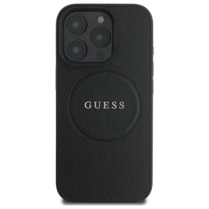 Калъф Guess Grained Gold Ring MagSafe за iPhone 16 Pro Max