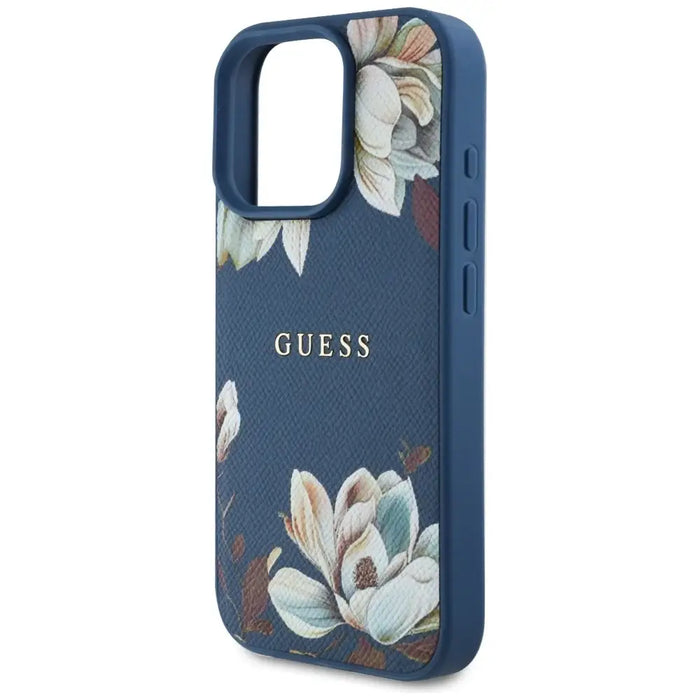 Калъф Guess Grained Printed Flower Pattern MagSafe