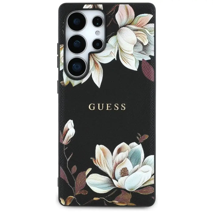 Калъф Guess Grained Printed Flower Pattern MagSafe