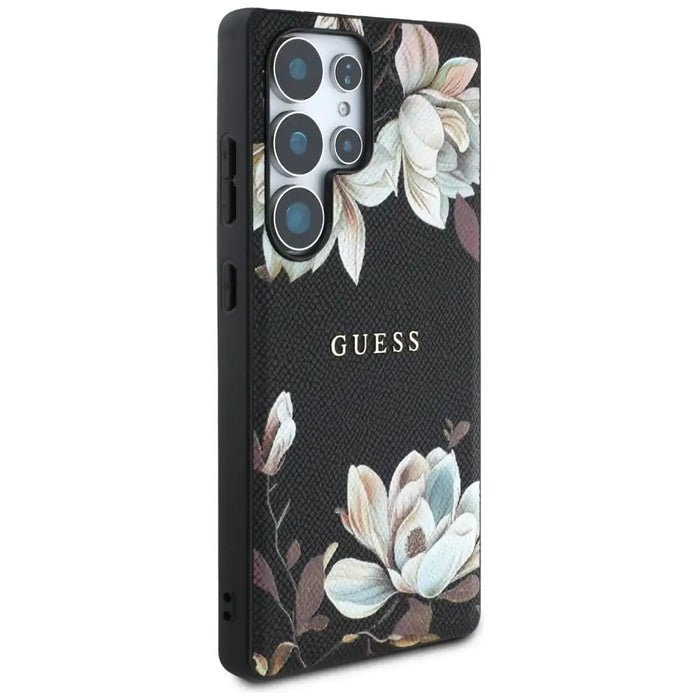 Калъф Guess Grained Printed Flower Pattern MagSafe