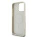 Калъф Guess Grained Ring MagSafe за iPhone 16 Pro - бежов